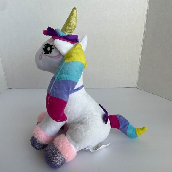 Nickelodeon Jojo Siwa Unicorn Plush Stuffed Animal Toy - Picture 3 of 8